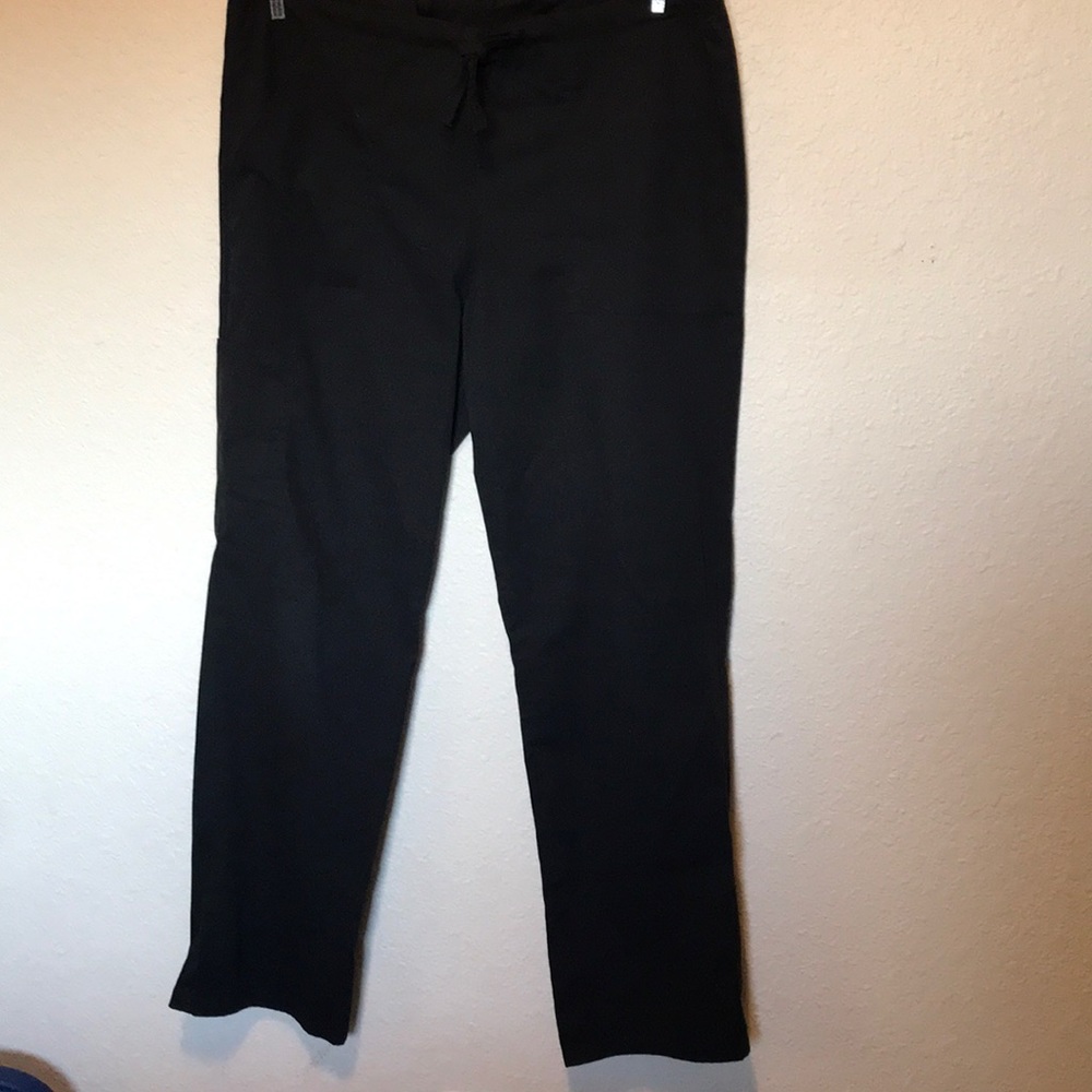 Scrubstar Nurses Black Scrub Pants. Size S._